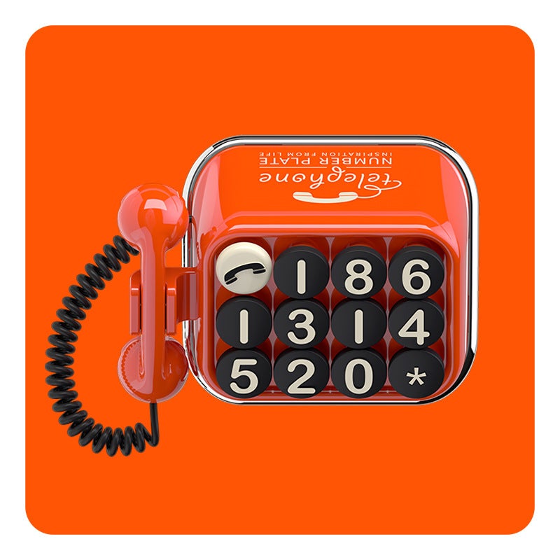 Bbdd Typewriter Temporary Parking Number Mobile Phone Card Creative Personality Ladies Special High-Grade Car Supplies - Image 1