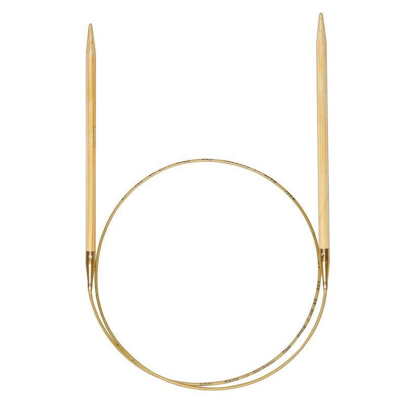 Addi Bamboo Circular Knitting Needle, Multicoloured, 60cm x 5mm - Image 2