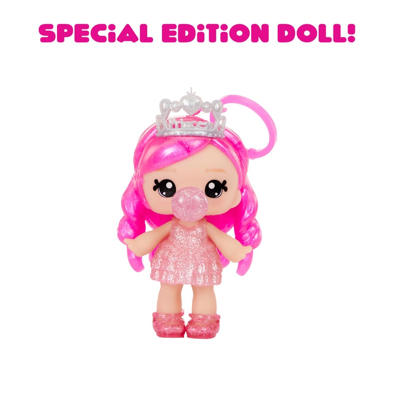 Yummiland Beauty Bag Playset + Lip Gloss Doll - Ice Cream Bag Includes Exclusive Bianca Bubbglegum, Nail Polish + Nail Stickers, Manicure, Doll Playset, Cosmetic Play 4+ - Image 5