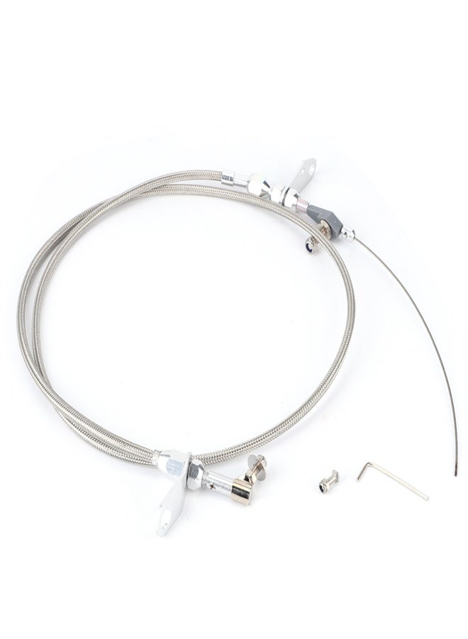 Transmission Kickdown Cable Kit 

Stainless Braided Kick Down Detent Fits for Chrysler 904 - Image 1