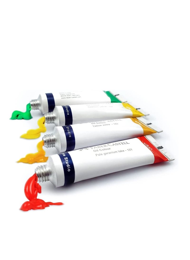FABER-CASTELL أنابيب طلاء بألوان زيتية مكونة من 24 قطعة  - Image 3