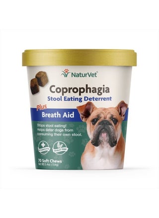 – Coprophagia Stool Eating Deterrent Plus Breath Aid – Deters Dogs from Consuming Stool – Enhanced with Breath Freshener, Enzymes & Probiotics – 70 Soft Chews - pzsku/Z70F9C62415E660DBFEF6Z/45/_/1687427938/69fb7866-3111-47ba-9271-c725e374a2ce