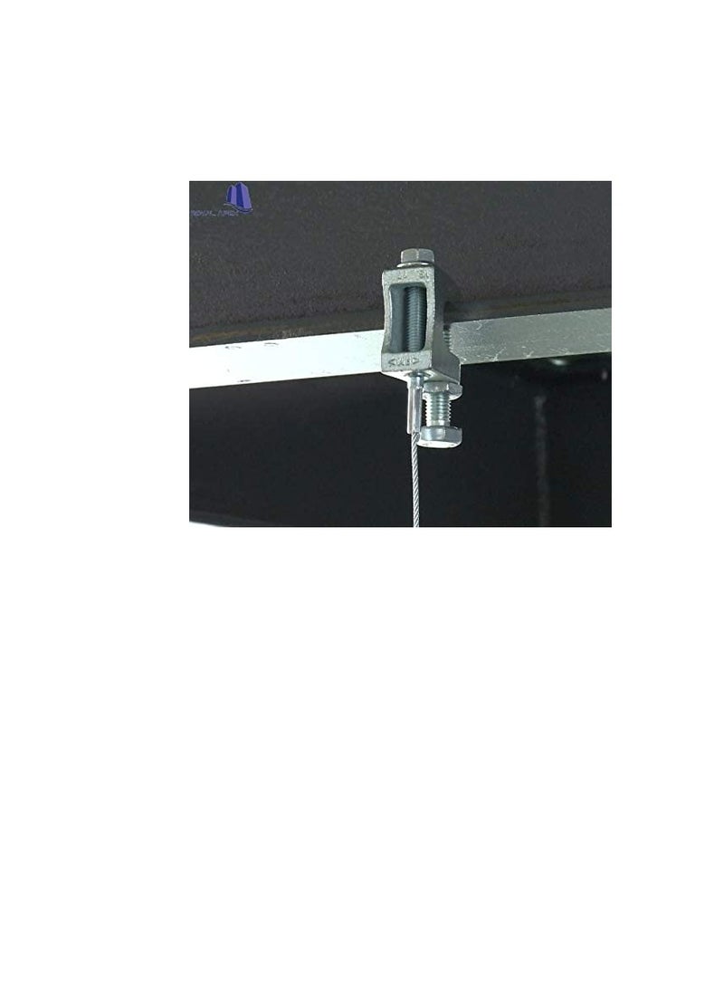 High Quality Wide Mouth Galvanized Beam Clamps (4, 10mm) - Image 3