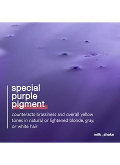 Milk Shake شامبو ميلك شيك سيلفر شاين لايت، 33.8 أونصة سائلة  - Image 3