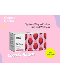 Cosmic Doctor Collagen Supplement, Spicy Chocolate Flavour, 5,000mg Collagen, Turmeric, Peruvian Maca, Ginger 282g  - Image 1