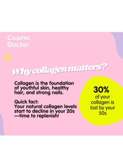 Cosmic Doctor Collagen Supplement, Spicy Chocolate Flavour, 5,000mg Collagen, Turmeric, Peruvian Maca, Ginger 282g  - Image 2
