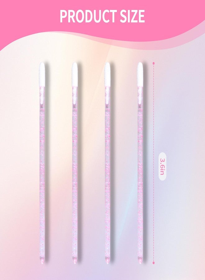 SACXFMC 1000 Pieces Crystal Lip Brush Disposable Lip Gloss Wands Lipstick Applicator - Image 2