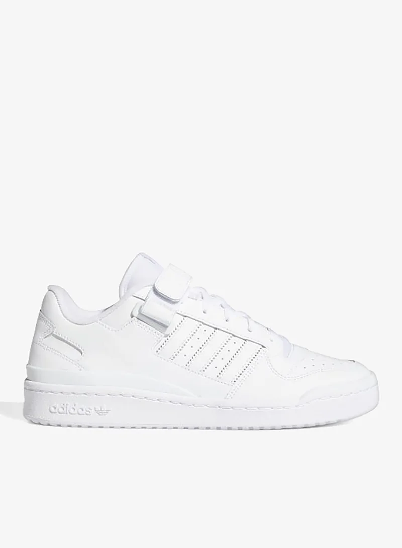 اديداس اوريجينالز فورم لو رت بيزيكس أبيض أصلي للجنسين