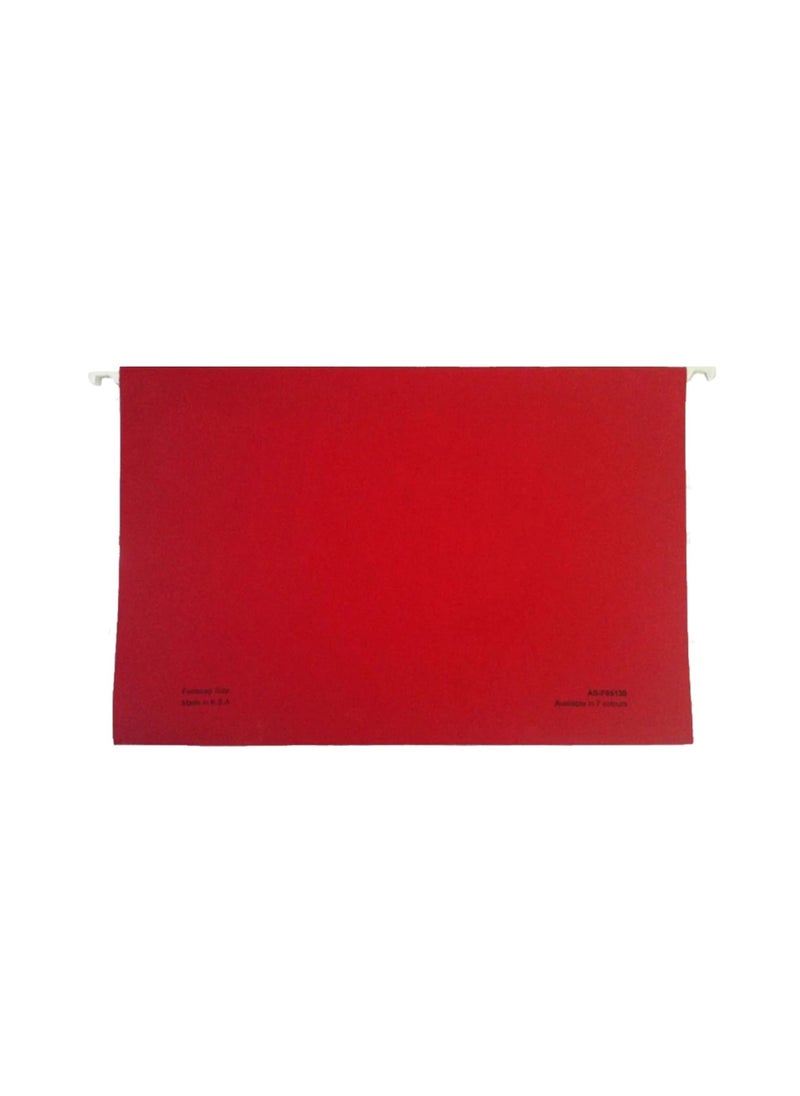 ATLAS 50-Piece Suspension File Red Colour  - Image 2