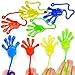 JIAHO 20 Pcs Giant Sticky Hands for Kids Large Sticky Hand Bulk Toys for Kids Prizes Goodie Bag Stuffers Stretchy Jumbo Sticky Hand Toys for Christmas Birthday Parties Party Table Favors Set - Image 2
