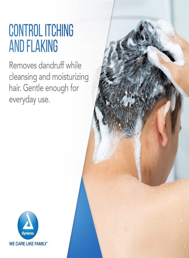 Dynarex Anti Dandruff Shampoo - Cleansing & Moisturizing Shampoo with Pyrithione Zinc - Daily Hair Shampoo for Men & Women for Itching, Flaking, Dry Scalp - 12 fl. oz., Case of 12 - Image 5