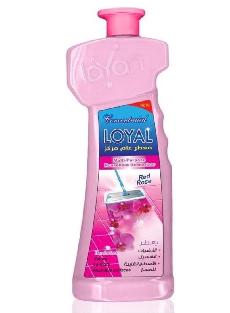 Loyal Multi-Purpose Household Deodorizer Concentrated Gel, Red Rose, 700ml - Image 1