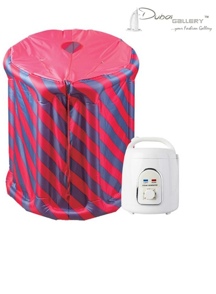 DubaiGallery Home Sauna Box Steam Spa Steam Sauna Tent Steamer Slimming Body Detox Treatment Insomnia 110-240V US EU UK Plug - Image 1