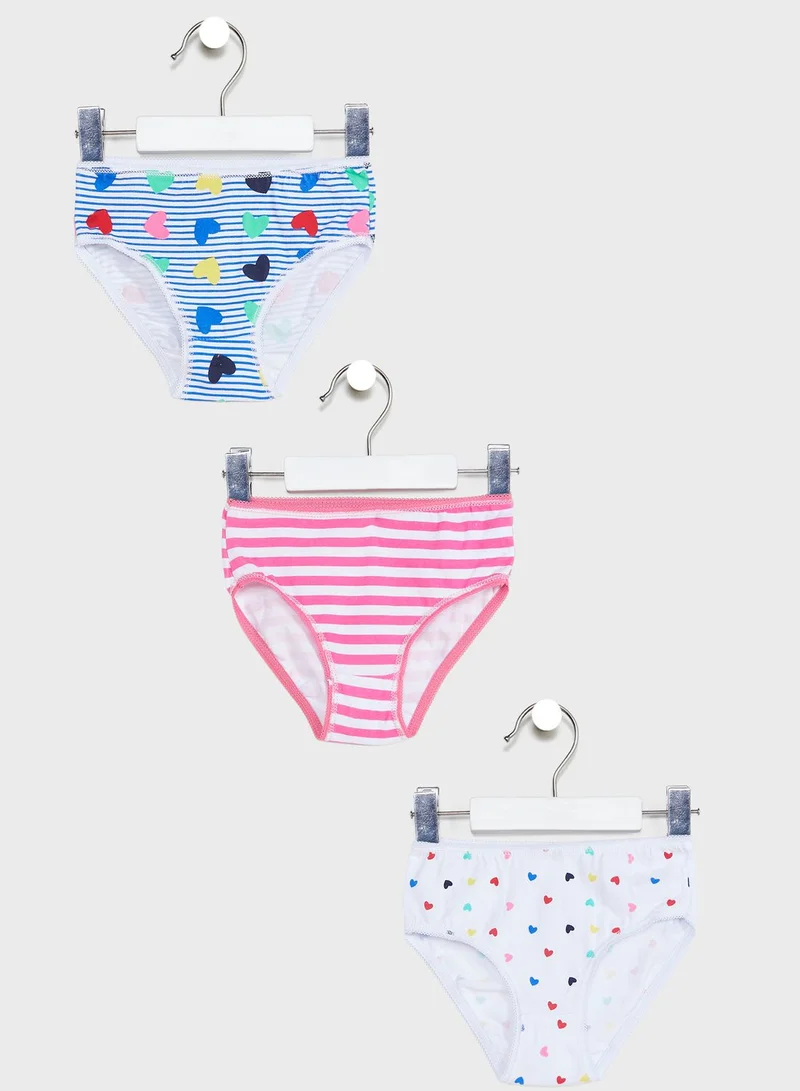 MINOTI Kids 3 Pack Assorted Knicker