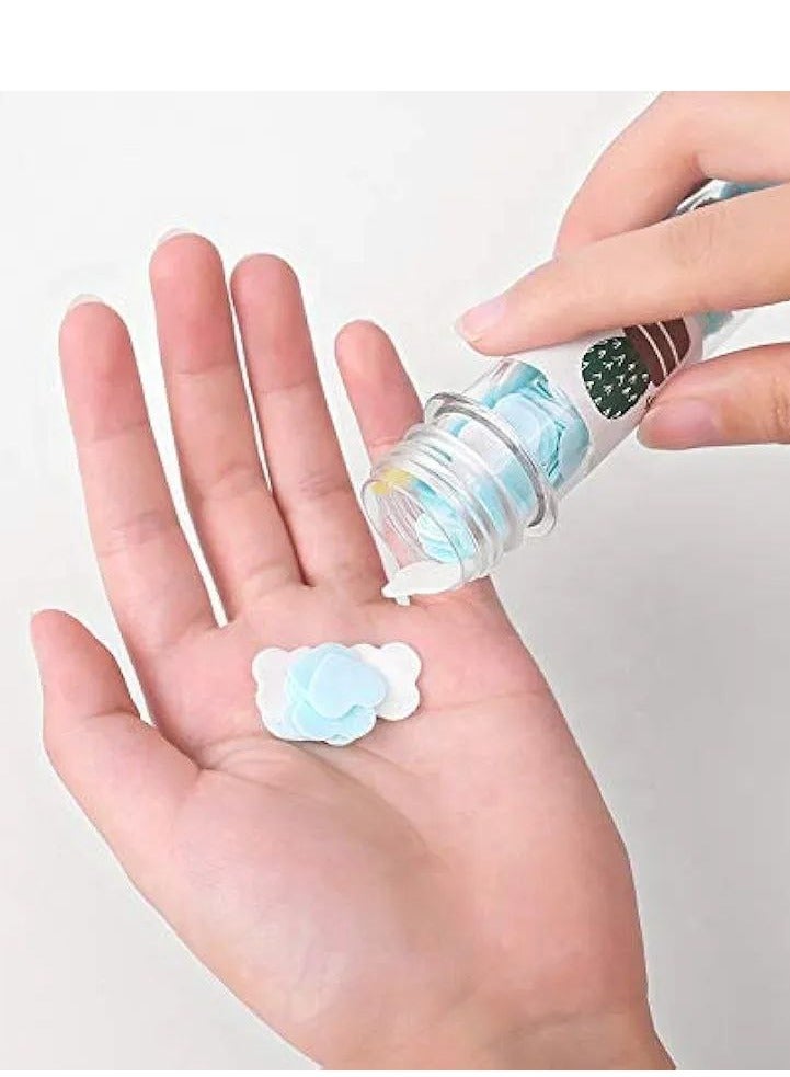 Portable Disposable Soap Paper for Hand Washing and Showering for Travel, Outdoor Foam Slide - Image 2