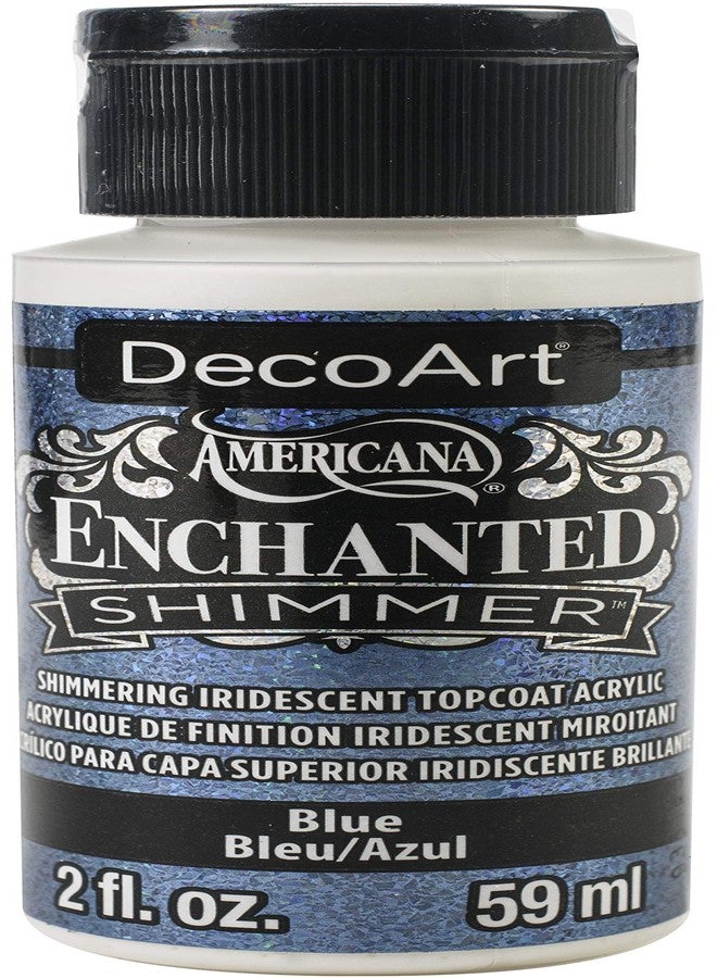 DecoArt Deco Art ENCHANTED SHIMMR 2OZ BLUE, us:one size - Image 1
