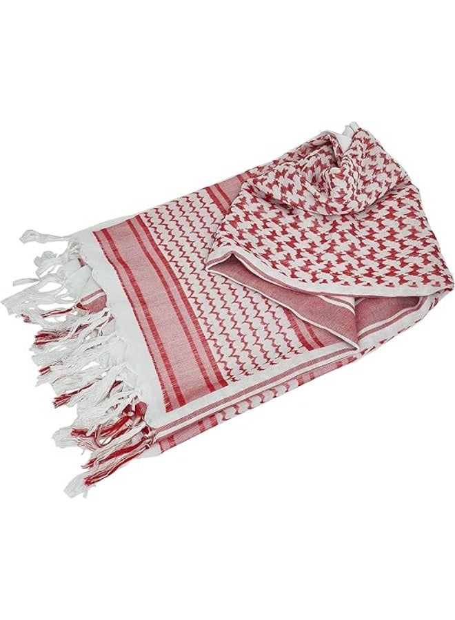 Military Shemagh Tactical Desert Scarf / 100% Cotton Keffiyeh Scarf Wrap for Men And Women - Image 4