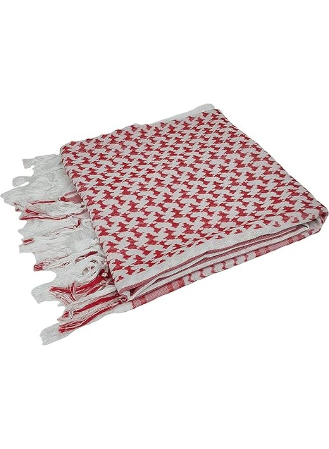 Military Shemagh Tactical Desert Scarf / 100% Cotton Keffiyeh Scarf Wrap for Men And Women - Image 3