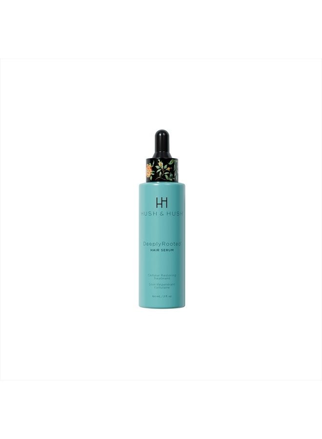 Hush & Hush DeeplyRooted Hair Serum - Cellular Restoring Treatment For Thin, Aging Hair - Plant Based Hair Care Products For Women & Men (60 mL / 2 fl. oz) - Image 1