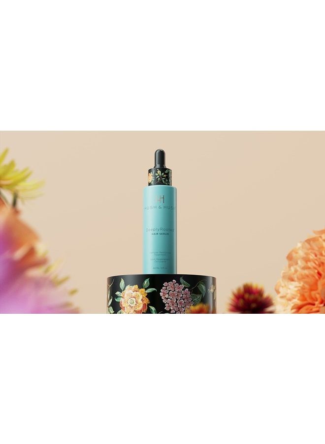 Hush & Hush DeeplyRooted Hair Serum - Cellular Restoring Treatment For Thin, Aging Hair - Plant Based Hair Care Products For Women & Men (60 mL / 2 fl. oz) - Image 3