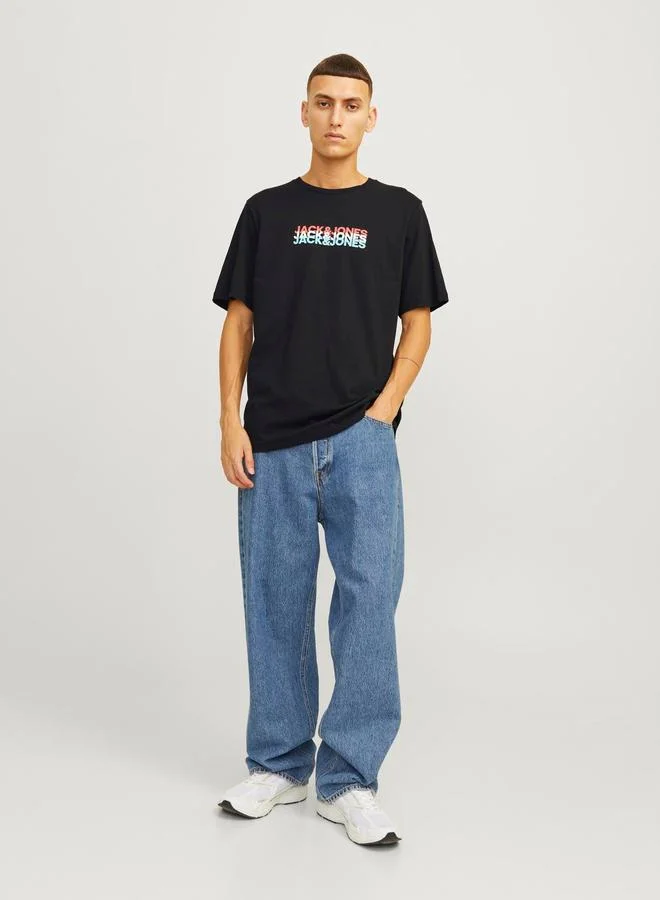 JACK & JONES Cyber Crew Neck Regular Fit T-Shirt