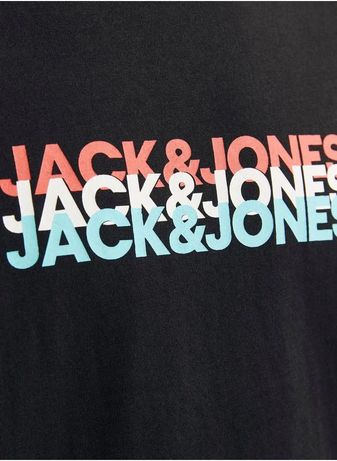 JACK & JONES Cyber Crew Neck Regular Fit T-Shirt