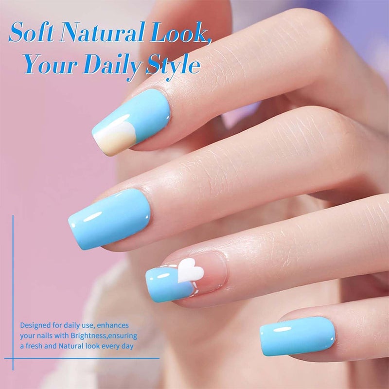 JR 9pcs 15ml Spring Gel Nail Polish Set Macaron Color Light Red Pink Nude Pastel Gel Polish Kit UV LED Soak Off Polish Home DIY Gel Polish Set - Image 5