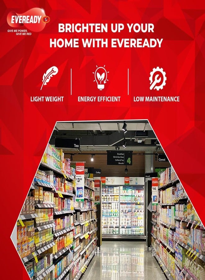 إفريدي مصباح LED من نوع Eveready Base B22 بقوة 23 وات (ضوء نهاري بارد) - Image 5