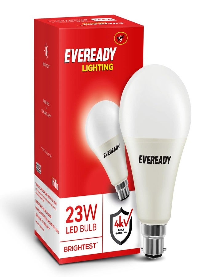 إفريدي مصباح LED من نوع Eveready Base B22 بقوة 23 وات (ضوء نهاري بارد) - Image 1
