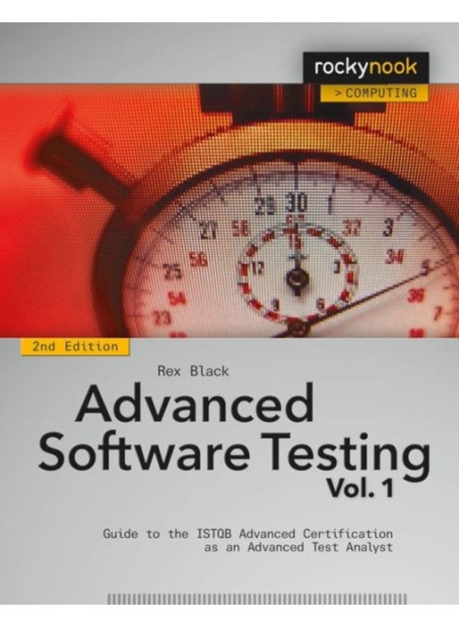 Advanced Software Testing Vol 1 2nd Edition Guide to the ISTQB Advanced Certification as an Advanced Test Analyst - Paperback