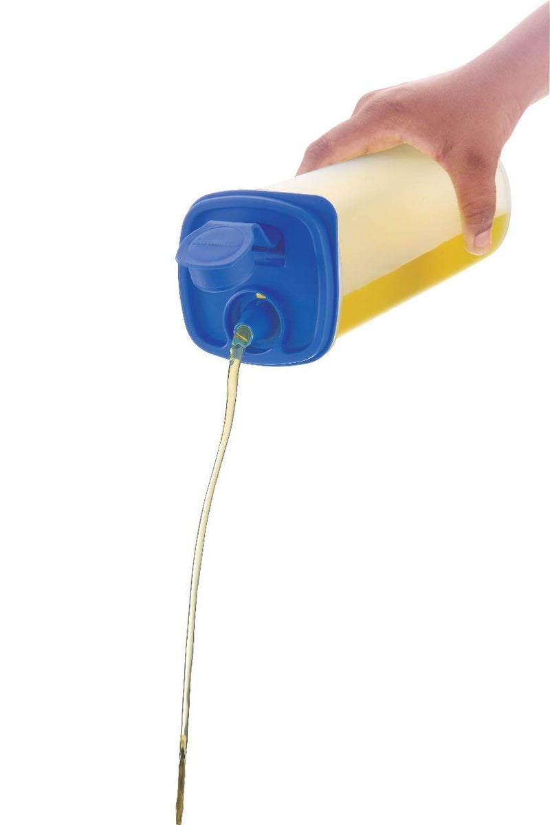 Bekner Plastic Oil Dispenser (750ml, Blue) - Pack of 2 - Image 3