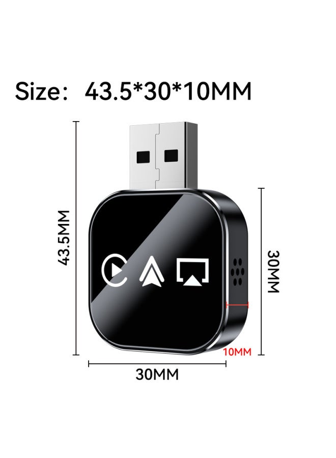 Smart Car Connectivity Box Compatible With Apple Mirroring Screen Projection 3-in-1 Intelligent Android Autocarplay Box - Image 2