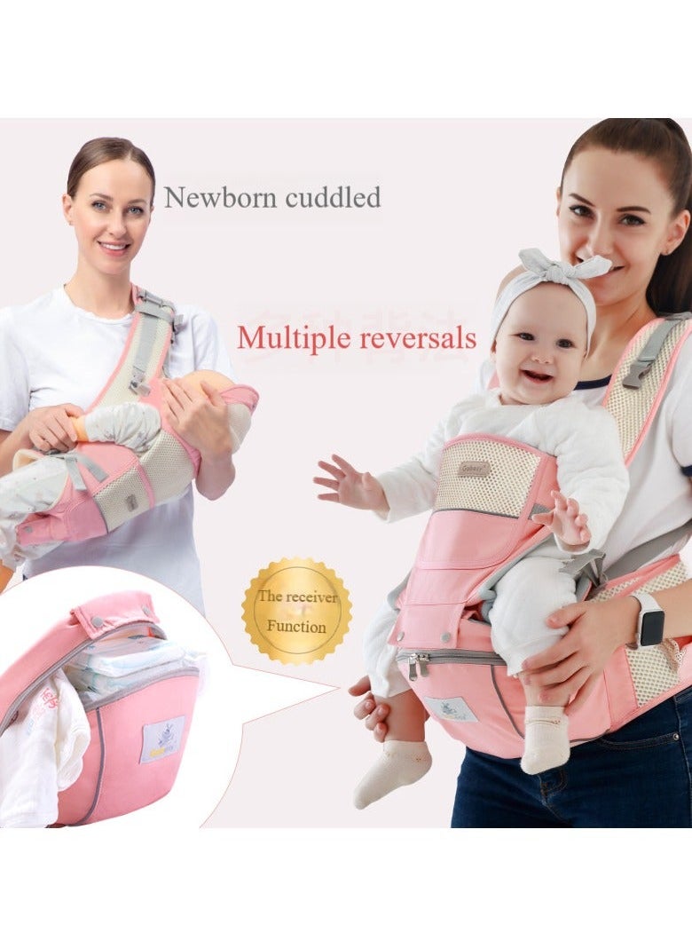 Generic - Baby carrier, multi-functional comfortable design hoodie, breathable baby stool - Image 1