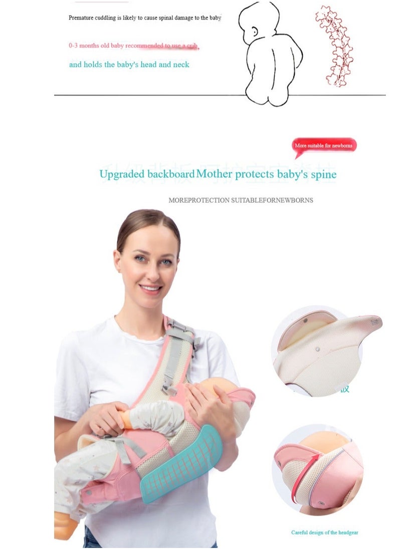 Generic - Baby carrier, multi-functional comfortable design hoodie, breathable baby stool - Image 1
