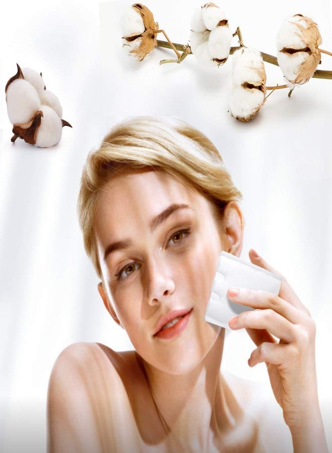 Aturmon Makeup Remover Cotton Pads for Facial Eye Makeup and Nail Polish Removal, Square Cotton Puff, Double-Side Save Water, Soft, Lint-Free - Image 5