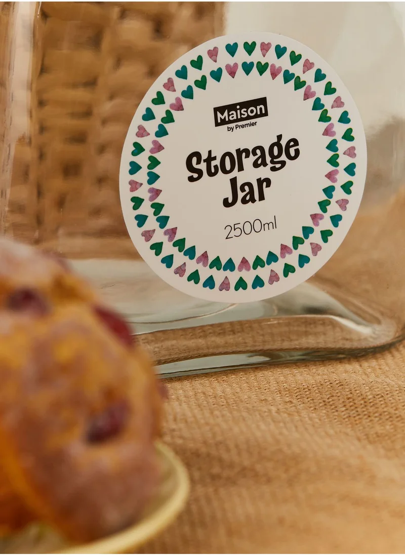Premier Glass Storage Jar