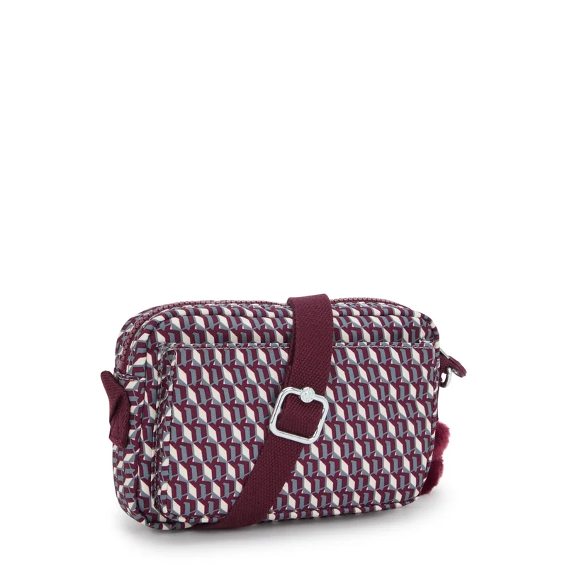 kipling Abanu 3Dk Wine Small Crossbody