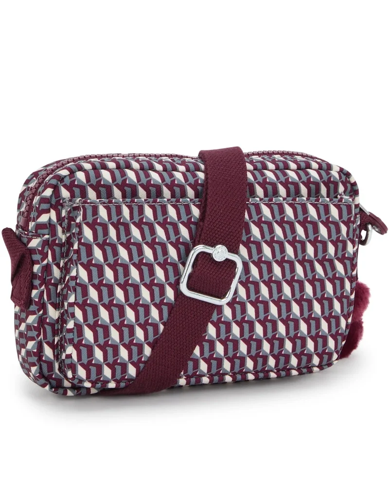 كيبلينغ أبانو حقيبة كروس بودي صغيرة بنبيذ ثلاثي الأبعاد