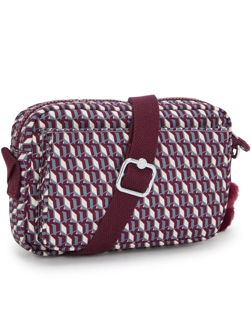 كيبلينغ أبانو حقيبة كروس بودي صغيرة بنبيذ ثلاثي الأبعاد - Image 2