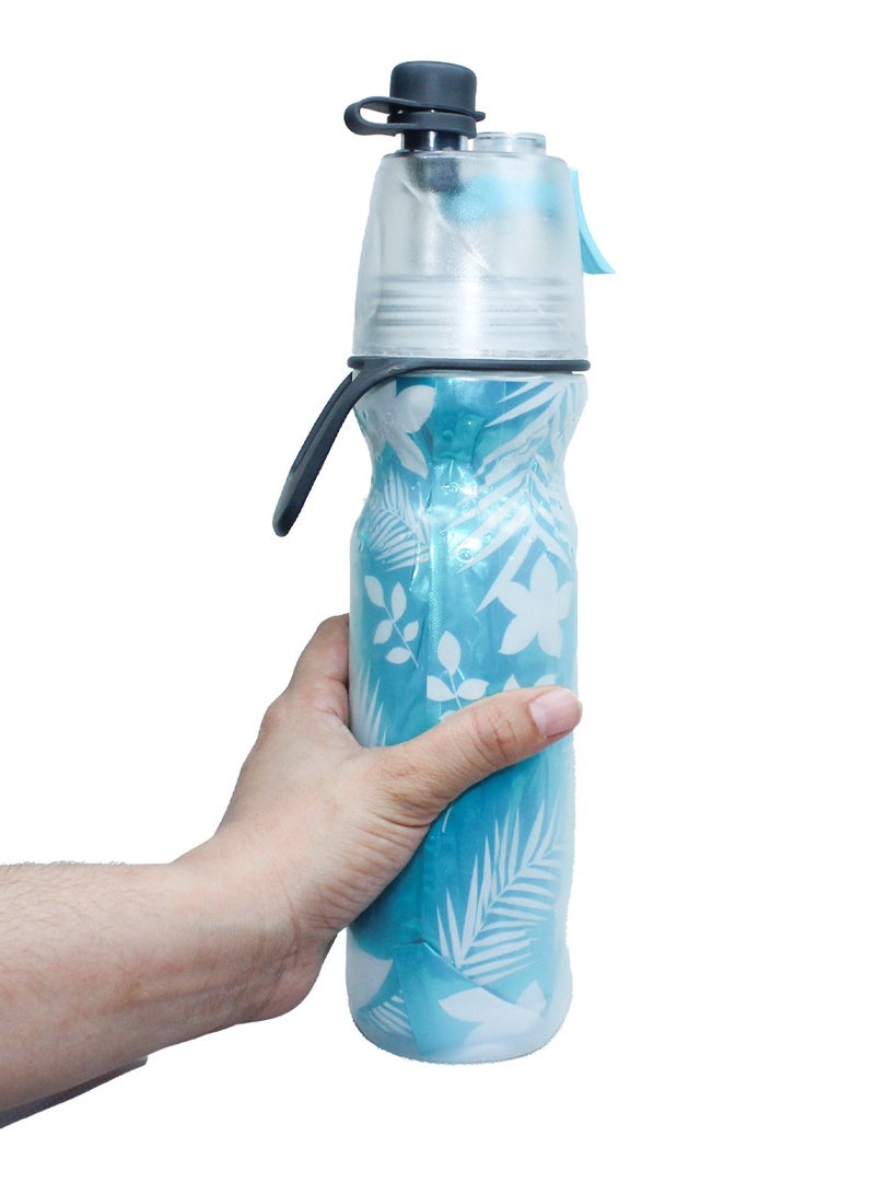 COOL LEVEL Insulated Water Bottle with Sip and Mist Spray Function, Leakproof Spout, Double Walled Aluminum Insulation Keeps Drinks Cool for Hours - Perfect for Sports, Gym, Cycling, Running, Outdoors and More - Image 5