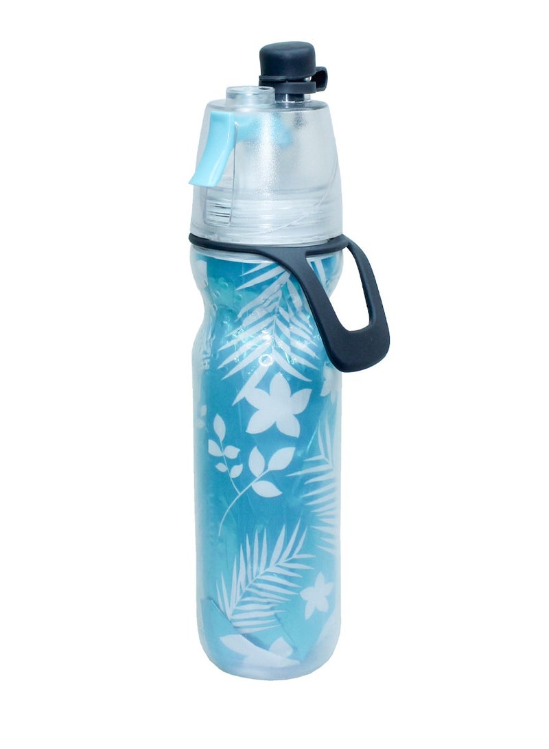 COOL LEVEL Insulated Water Bottle with Sip and Mist Spray Function, Leakproof Spout, Double Walled Aluminum Insulation Keeps Drinks Cool for Hours - Perfect for Sports, Gym, Cycling, Running, Outdoors and More - Image 1