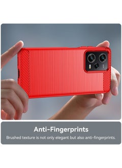 Generic Red Rice Note 12 Pro/Xiaomi Poco x5 Pro Case Cover with Shockproof Anti-Scratch Anti-Shock Protective Protector Back Cover Red  - Image 5