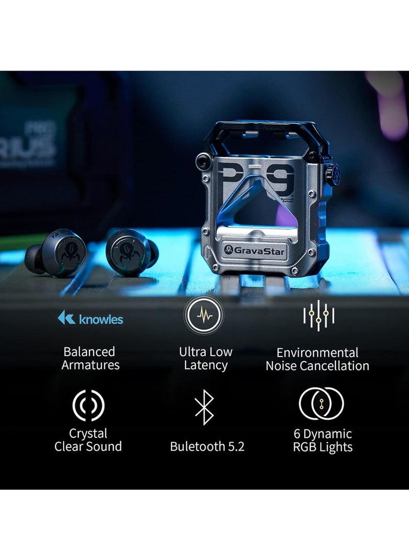 Gravastar - Gravastar Sirius Pro P9 TWS Earbuds - Neon Green - Image 1