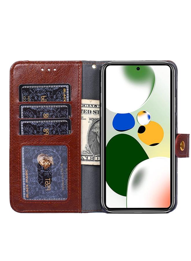 S-TOP Case For Motorola Moto E13 4G Zipper Bag Leather Phone Case - Image 4