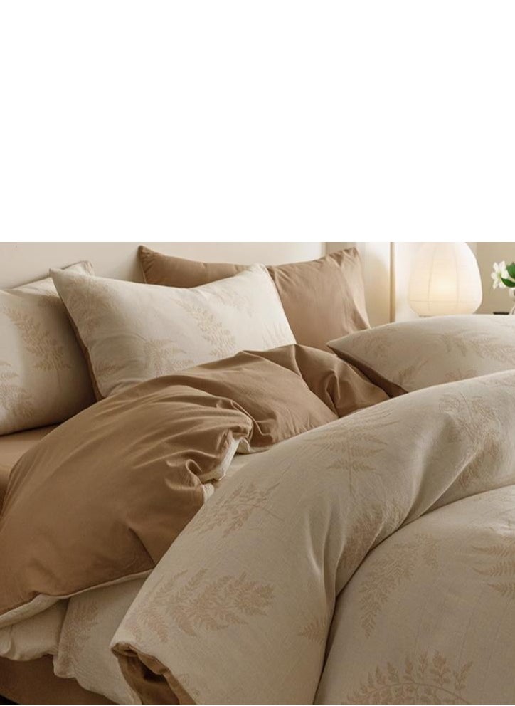 Generic Bed Sheet Style — French High-End 60 Thread Pure Cotton Embroidered Bedding Four Piece Set  - Image 5
