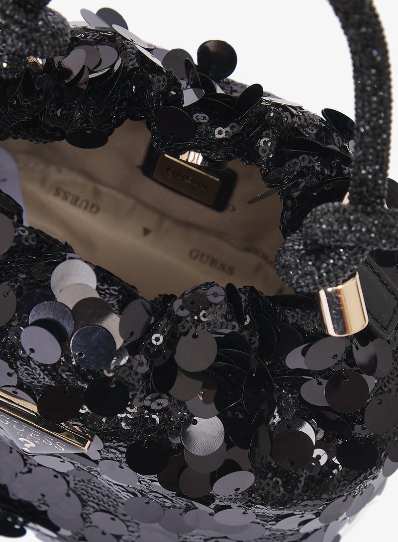 GUESS Holliday Top Handle Shoulder Bag - Image 4