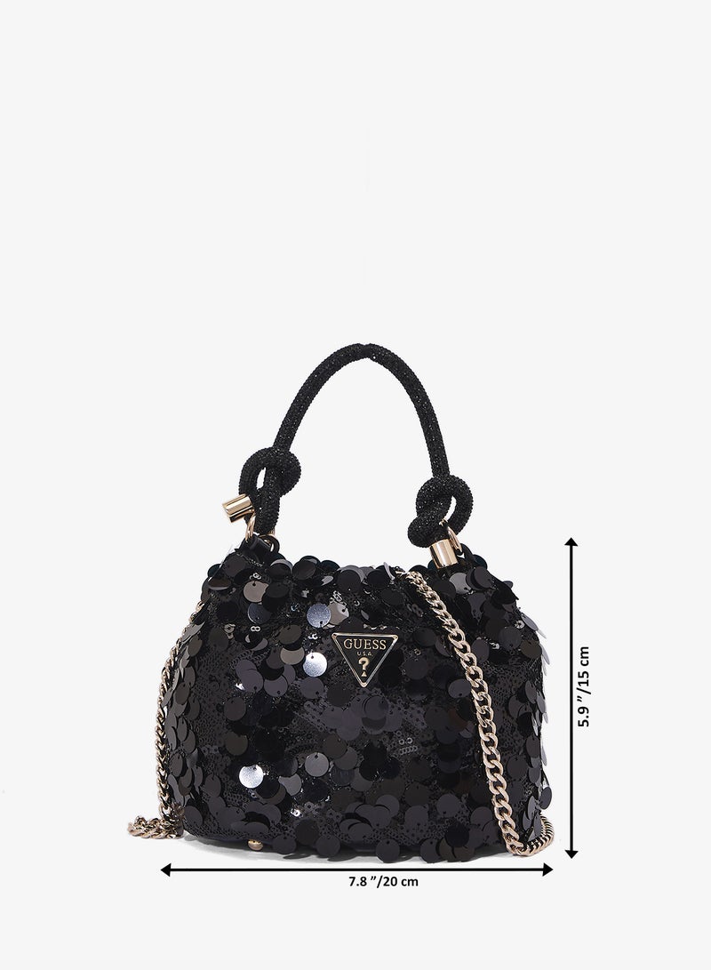 GUESS Holliday Top Handle Shoulder Bag - Image 5