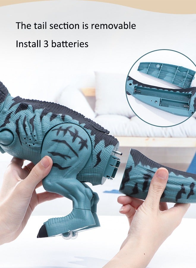 Dinosaur model toys Tyrannosaurus rex model Electric dinosaur toys Dinosaur toys that lay eggs With lighting and sound effects With projection  - Image 3