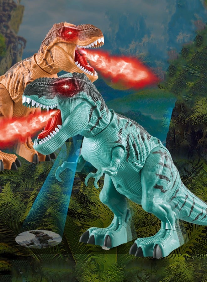 Dinosaur model toys Tyrannosaurus rex model Electric dinosaur toys Dinosaur toys that lay eggs With lighting and sound effects With projection  - Image 5