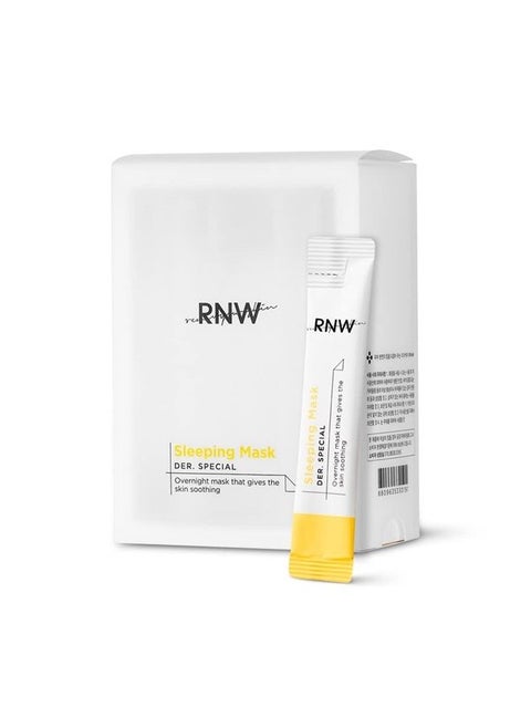 DER. SPECIAL Sleeping Mask 4ml / 0.15 fl.oz 21 PCS, Recover Natural Power One Pack a Day Face Mask Cream For Night Moisturizer